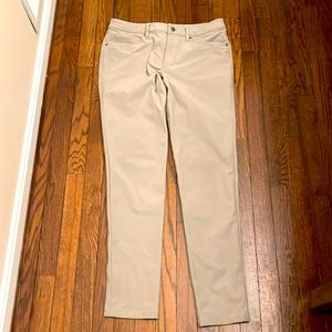 LuluLemon ABC Performance Pant (Beige-Khaki)